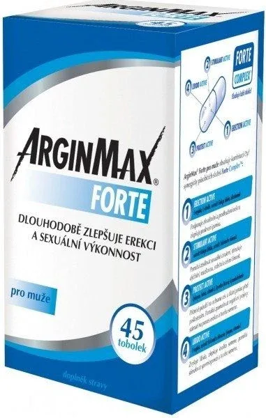 Arginmax FORTE pentru bărbați 45 capsule — preț și oferte