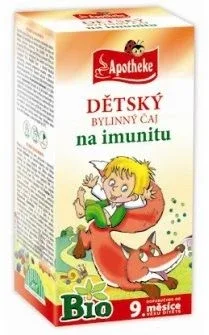 Apotheke Bio Ceai de plante pentru copii pentru imunitate, 20 x 1,5 g — preț și oferte