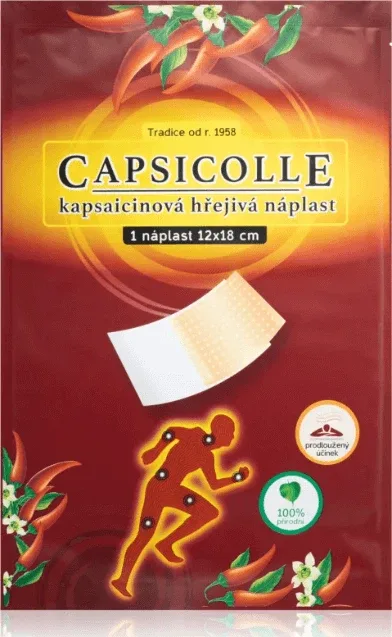Capsicolle Plasture de încălzire cu capsaicină 12 x 18 cm — preț și oferte