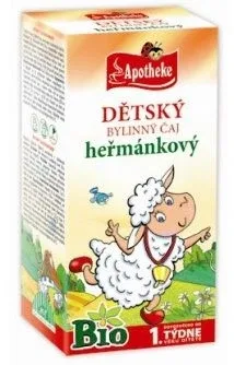 Apotheke Ceai organic de plante pentru copii, mușețel, 20 x 1 g