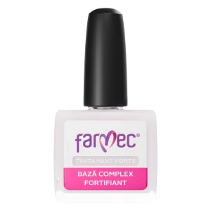 Baza Complex Fortifiant cu Hexanal, Uleiuri vegetale și MgCuZn, Farmec Tratament Forte | 11 ml
