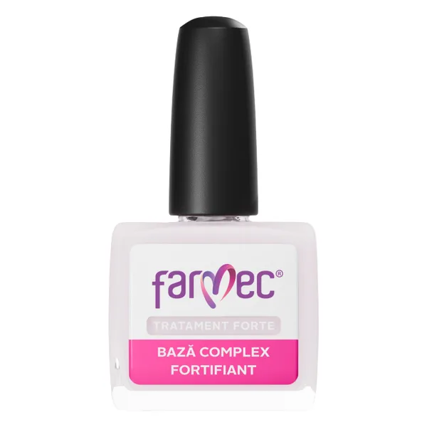 Baza Complex Fortifiant cu Hexanal, Uleiuri vegetale și MgCuZn, Farmec Tratament Forte | 11 ml — preț și oferte
