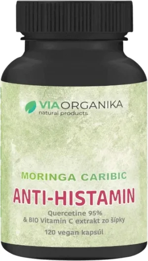 Via Organika moringa caribic antihistaminic 120 capsule