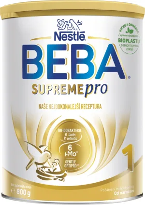 Nestlé Beba SUPREMEfor 1 lapte praf pentru sugari de la naștere 6HMO 800 g