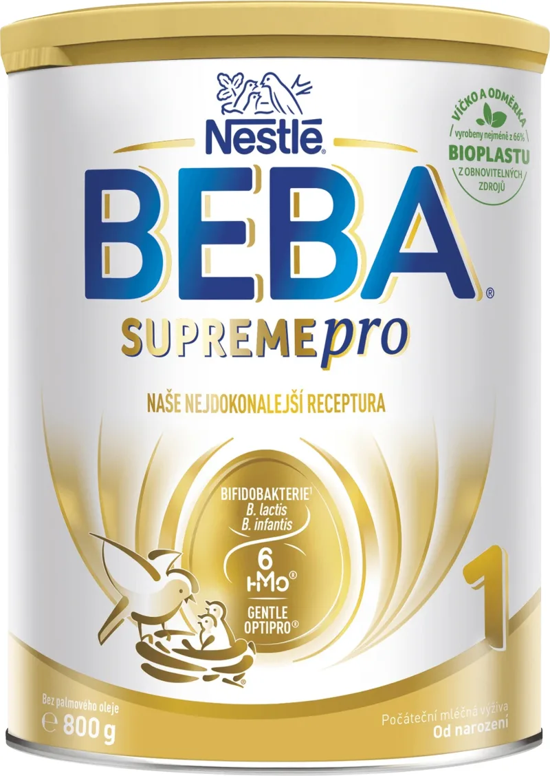 Nestlé Beba SUPREMEfor 1 lapte praf pentru sugari de la naștere 6HMO 800 g — preț și oferte