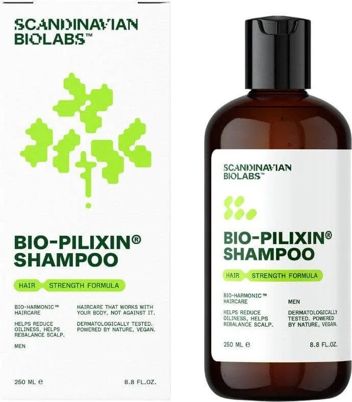 Scandinavian Biolabs® Bio-Pilixin® șampon de întărire a părului pentru bărbați 250 ml — preț și oferte
