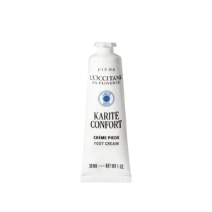 Crema pentru picioare cu Unt de Shea Karité Confort , 30ml, L'Occitane