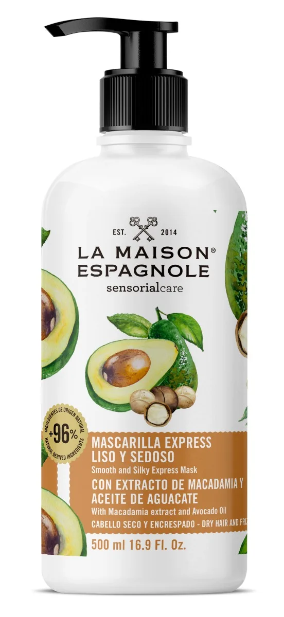 Masca de par pentru netezire si catifelare, 500ml, La Maison Espagnole — preț și oferte