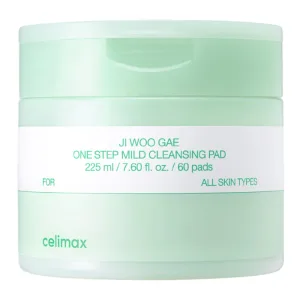 Dischete demachiante Ji Woo Gae One Step Mild Cleansing Pad, 60 bucati, Celimax