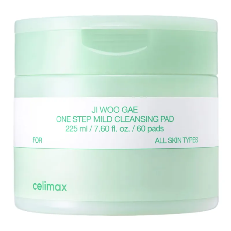 Dischete demachiante Ji Woo Gae One Step Mild Cleansing Pad, 60 bucati, Celimax — preț și oferte