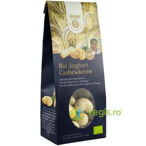 Caju Glazurat cu Ciocolata Alba Ecologic/Bio 100g