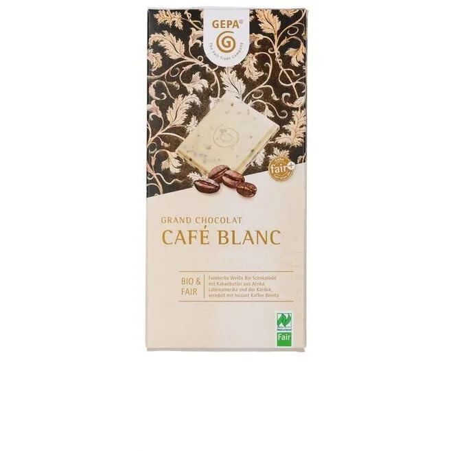 Ciocolata Alba cu Cafea Cafe Blanc 100g GEPA The Fair Trade Company — preț și oferte