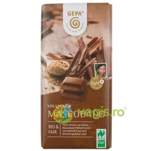 Ciocolata cu Lapte Mascobado Ecologica/Bio 100g