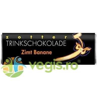 Baton de Ciocolata Calda cu Scortisoara si Banane Ecologic/Bio 22g ZOTTER CHOCOLATE — preț și oferte