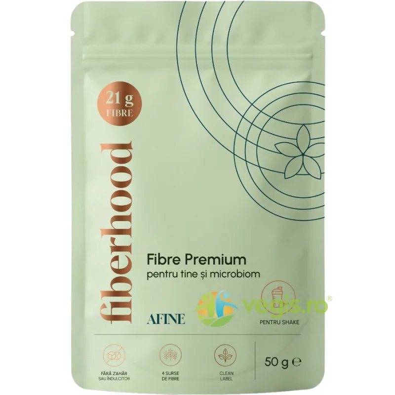 Fibre Premium cu Afine Liofilizate 50g FIBERHOOD — preț și oferte