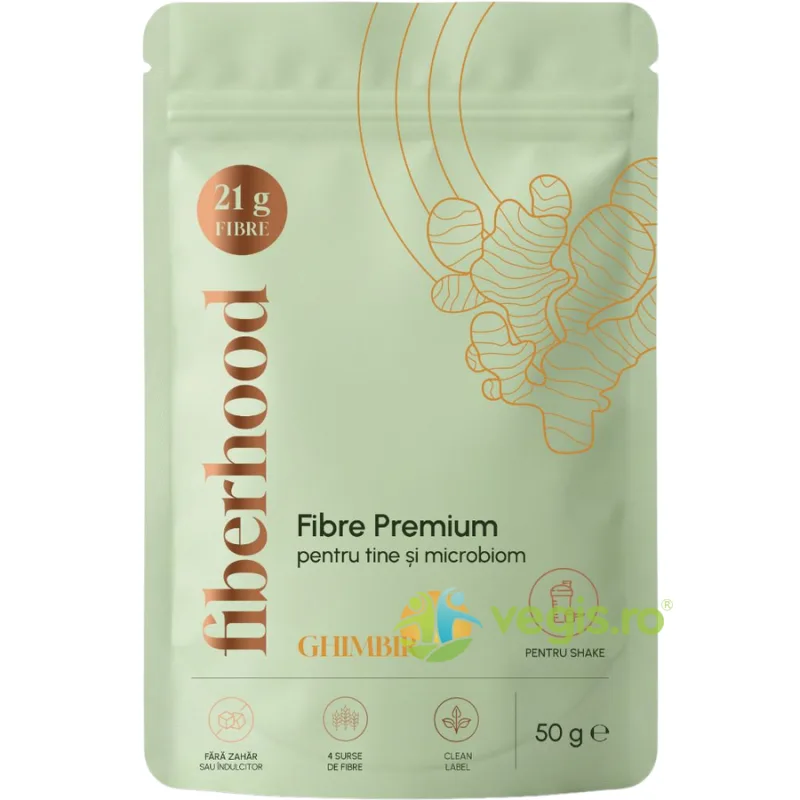 Fibre Premium cu Ghimbir 50g FIBERHOOD — preț și oferte