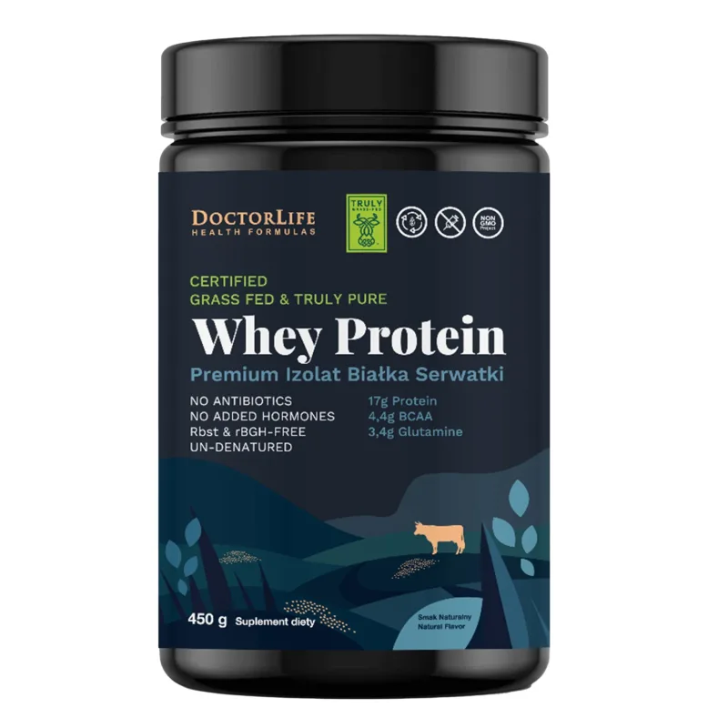 Doctor Life Whey Protein, aromă neutră, 450 g — preț și oferte