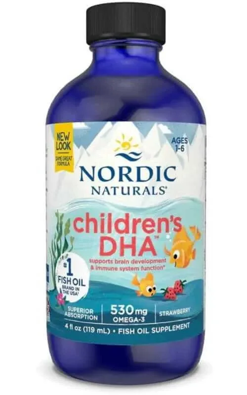 Nordic Naturals DHA pentru copii 530 mg omega-3 căpșuni 237 ml Nordic Group B.V. — preț și oferte