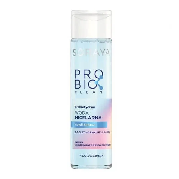 Soraya Probio Clean, apă micelară probiotică, hidratantă pentru ten normal și uscat, 250 ml — preț și oferte