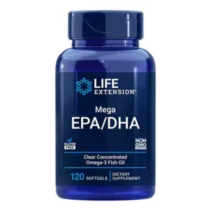 Life Extensions Mega EPA/DHA, capsule, 120 buc.