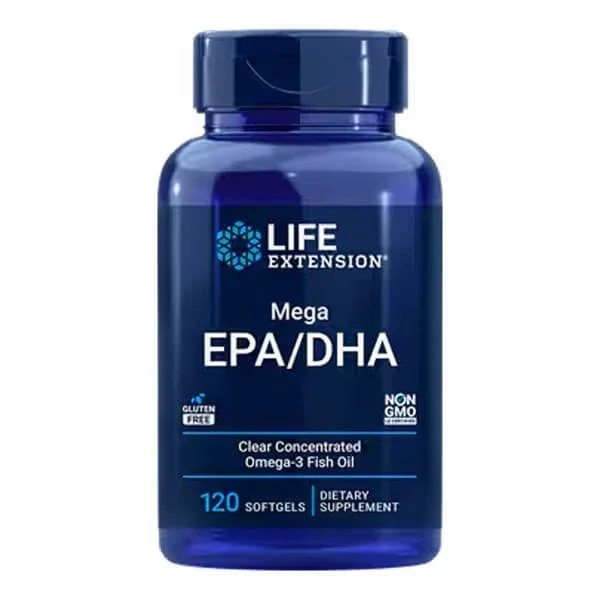 Life Extensions Mega EPA/DHA, capsule, 120 buc. — preț și oferte
