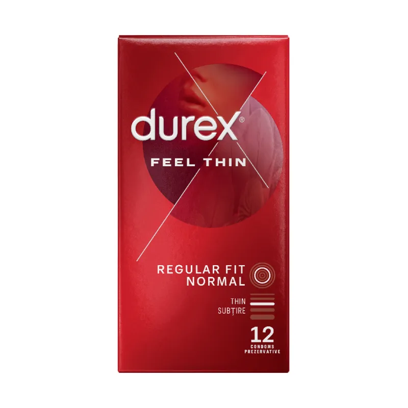 Prezervative Feel Thin, 12 bucati, Durex — preț și oferte