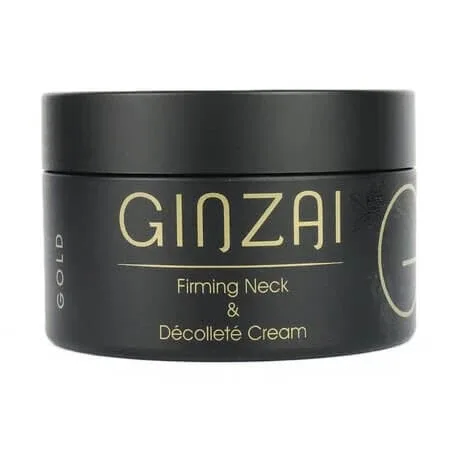 Crema pentru fermitatea gatului si decolteului cu ginseng negru coreean Gold, 100 ml, Ginzai — preț și oferte