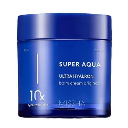 Crema tip balsam pentru fata cu acid hialuronic Super Aqua, 70 ml, Missha — preț și oferte