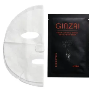 Masca servetel pentru fata cu ginseng negru coreean Discovery, 25 ml, Ginzai