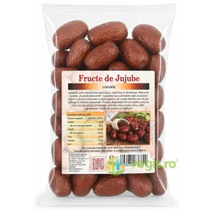 Fructe de Jujube Uscate cu Samburi (Curmale Chinezesti) 200g