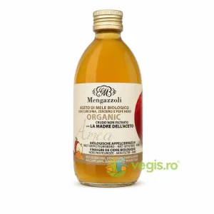 Otet din Cidru de Mere cu Turmeric, Ghimbir si Piper Negru Ecologic/Bio 250ml