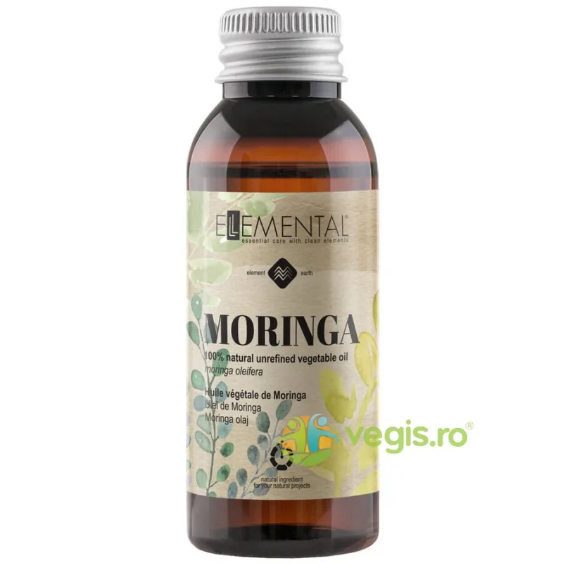 Ulei de Moringa Virgin 50ml ELLEMENTAL — preț și oferte