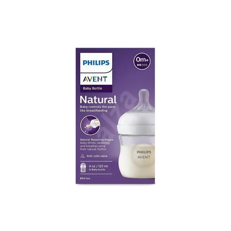 Biberon Natural Response, 0 luni +, 125 ml, Philips Avent — preț și oferte