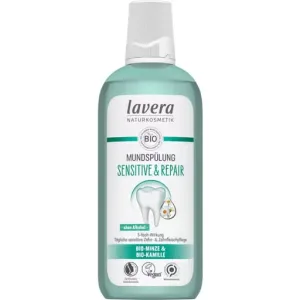 Apa de Gura pentru Dinti Sensibili cu Fluor, Musetel si Menta 400ml