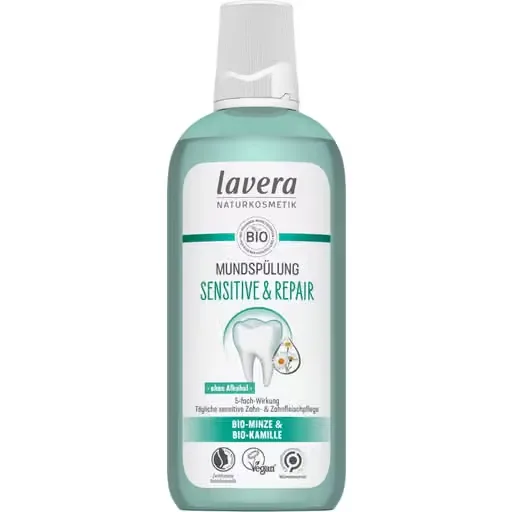 Apa de Gura pentru Dinti Sensibili cu Fluor, Musetel si Menta 400ml LAVERA — preț și oferte
