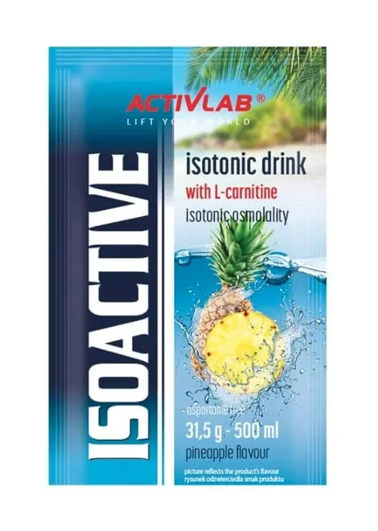 Activlab Isoactive aromă de ananas 315g — preț și oferte
