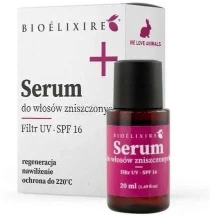 Bioelixire+ Serum pentru păr deteriorat 20 ml — preț și oferte