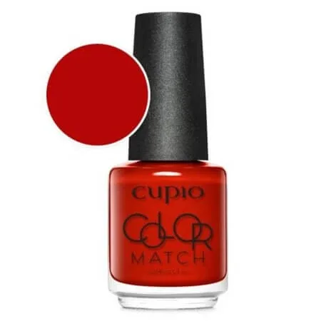 Lac de unghii Color Match Hot Red, 15 ml, Cupio — preț și oferte