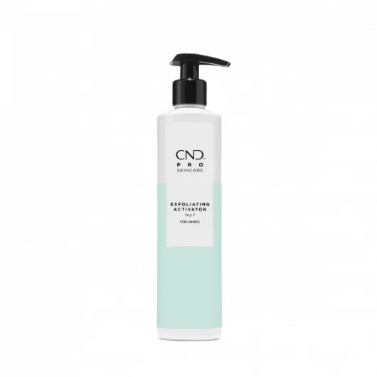 Exfoliant maini CND Pro Skincare Spa Exfoliating Activator Step 2 298ml — preț și oferte