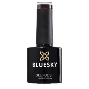 Lac de unghii semipermanent Bluesky UV Dark Burgundy 10ml