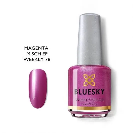 Lac de unghii Bluesky Magenta Mischief 15ml — preț și oferte