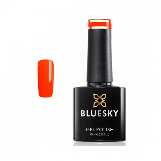 Lac de unghii semipermanent Bluesky UV Orange Hot Chilli 15ml — preț și oferte