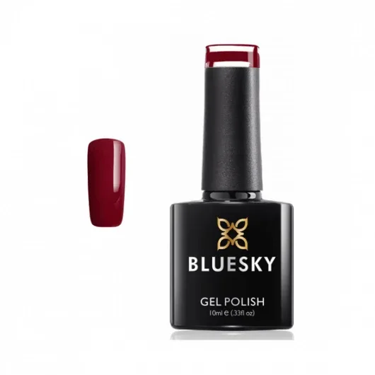 Lac de unghii semipermanent Bluesky UV Dark Red 15ml — preț și oferte