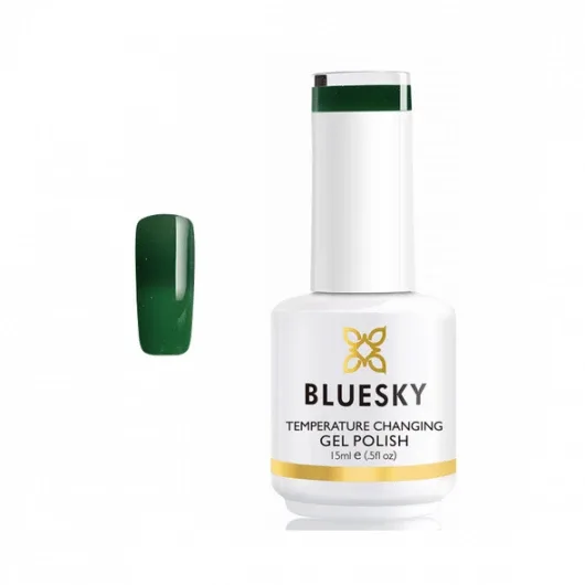 Lac de unghii semipermanent Bluesky UV termic You Guac My World Verde 15ml — preț și oferte