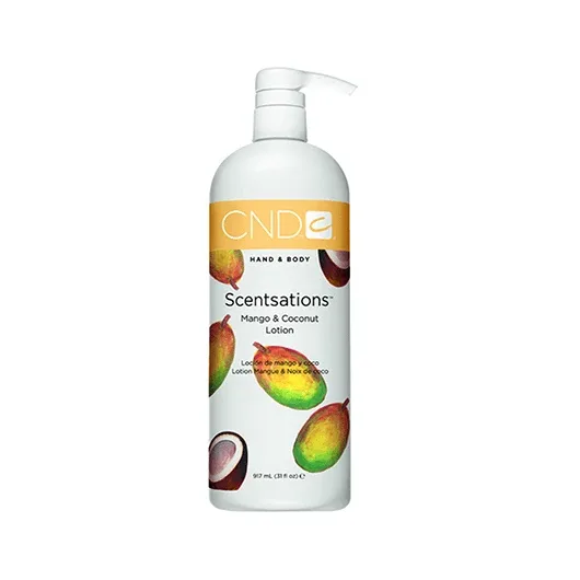 Lotiune hidratanta CND Scentsation Mango & Coconut pentru maini si picioare 917ml — preț și oferte
