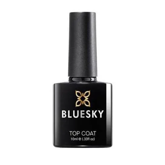 Top coat unghii semipermanent Bluesky Uv 10ml — preț și oferte