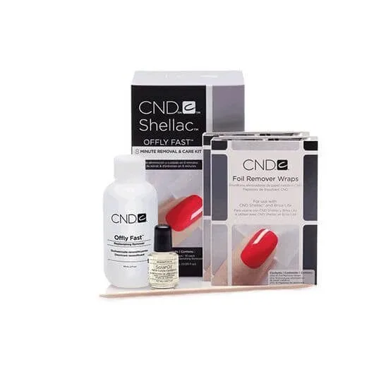 Dizolvant profesional CND Offly Fast pentru lacul de unghii semipermanent si saptamanal 222 ml — preț și oferte