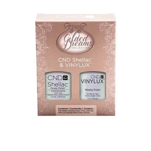 Kit CND Shellac si Vinylux Gilded Dreams Dazlng — preț și oferte