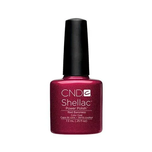 Lac semipermanent CND Shellac Red Baroness 7.3ml — preț și oferte