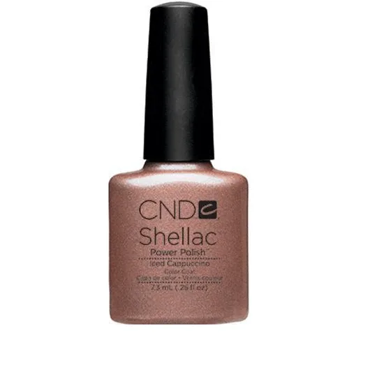 Lac unghii semipermanent CND Shellac Iced Cappuccino 7.3ml — preț și oferte